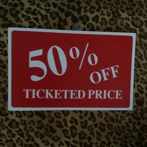 50% off on jewelry over $70 Stainless steel jewelry